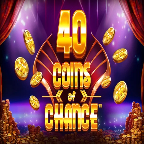 Slots logo of 40 Coins of Chance from SYNOT Games at CasinoLab Casino