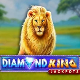 Diamond King Jackpots casino game by SpinPlay Games – featured logo at CasinoLab Casino