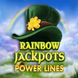Rainbow Jackpots Power Lines slot icon by Red Tiger Gaming, available at CasinoLab Casino