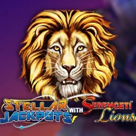 Stellar Jackpots with Serengeti Lions by Lightning Box Game, showcased at casino-labs.eu – game logo